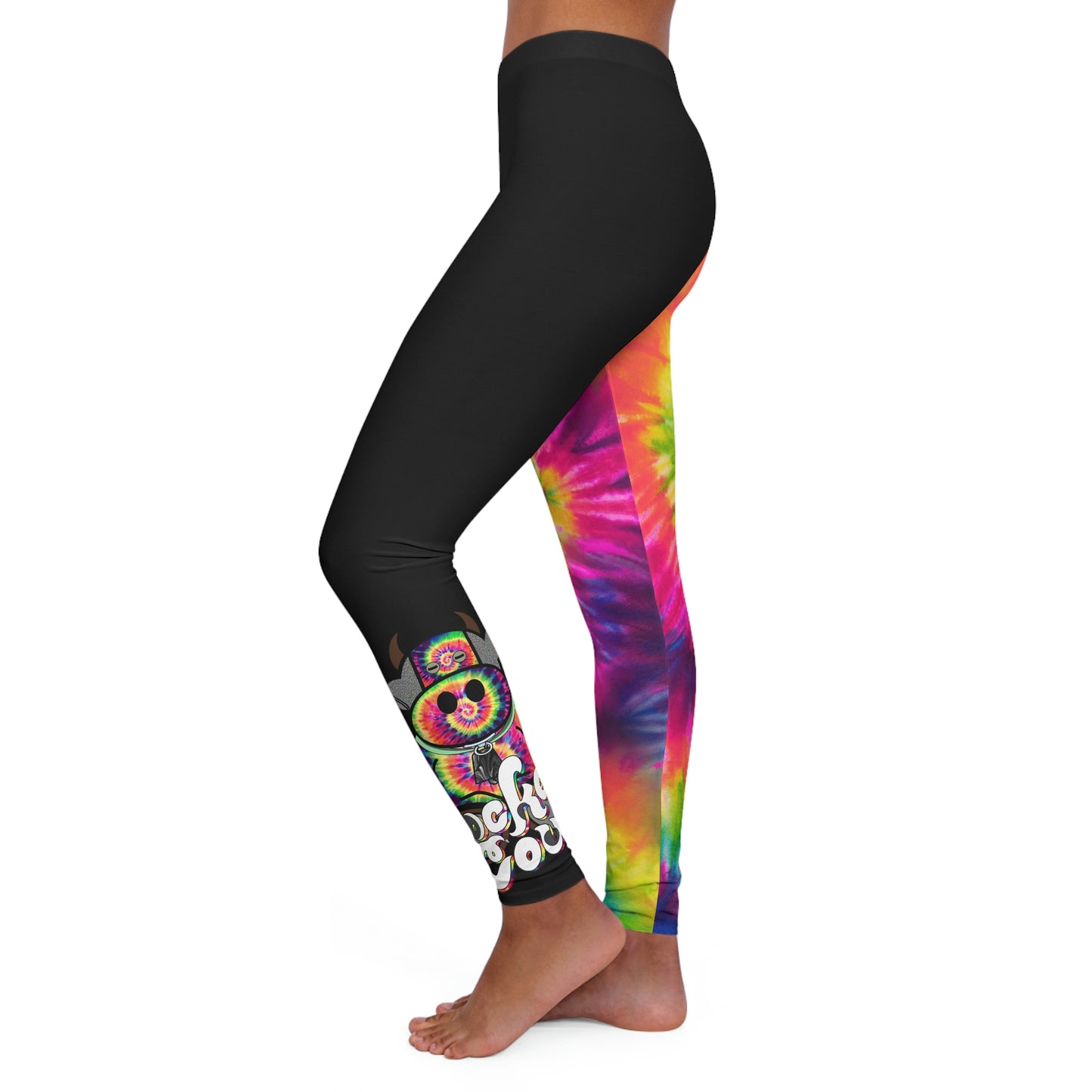 Tie Dye Women's Spandex Leggings