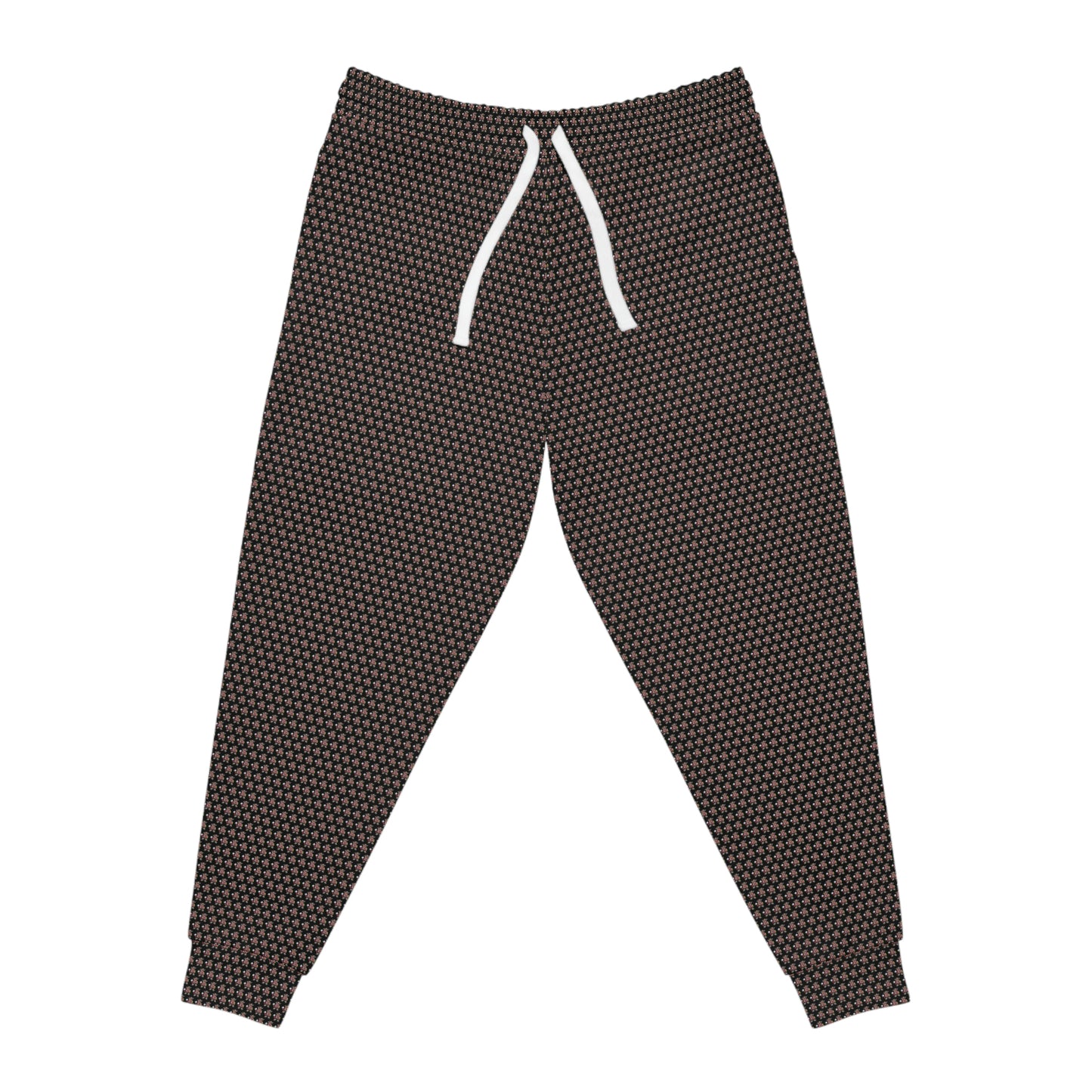 Pink Pattern Athletic Joggers (AOP)