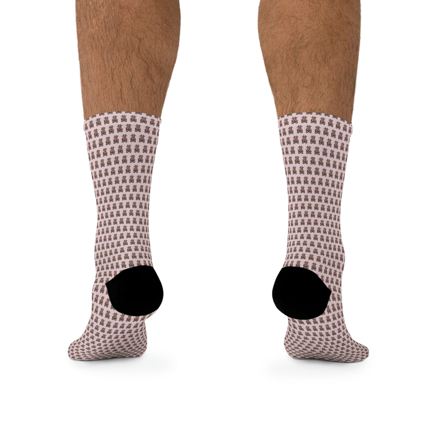Pink Pattern DTG Socks